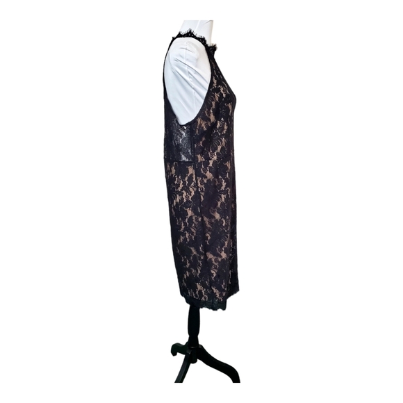 NWT Sans Souci Black Halter Dress - Picture 2 of 3